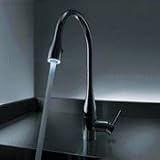 KWC 10.121.103.000 Chrome Eve Single Handle Kitchen Faucet with Pullout Spray from the Eve Series 10.121.103.000