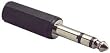 3.5mm Stereo Jack To 1/4" Stereo Plug Adapter