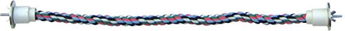 A&E CAGE COMPANY 001351 Multicolor Happy Beaks Cotton Cable Bird Perch.75 x 36