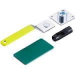 TRUSCO プラスチック用両面ハトメパンチセット 12MM