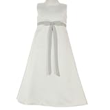 Childrens Flower Girl Dress LITO SAGE Special Occasion Wedding Kids 4-12