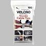 Velcro Reusable Self-Gripping Cable Ties, 0.5 Inches x 8 Inches Long, Black, 100 Ties per Pack (91140)
