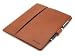 KAVAJ leather case cover "London" for the new Apple iPad (3rd generation) iPad 3 cognac brown - genuine leather with stand-up feature including stylus