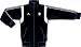adidas Jacke Männer, schwarz/weiß