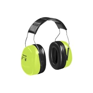 Peltor H10a Hi-viz Green Earmuff Nrr 30
