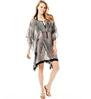 Zebra Print Cover-Up Kaftan