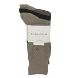 Calvin Klein Men Pinstripe 3 Pack Crew Socks ace170