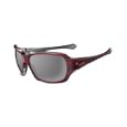 OAKLEY SCRIPT SUNGLASSES CHERRY on TOP FRAMES AND DK GREY LENSES