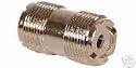 Aries A-434 Double Female UHF Female Barrel Connector PL259