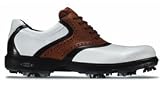 Ecco New Classic GTX Golf Shoes White/Coffee/Cognac 41