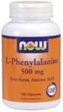 L-Phenylalanine 500 mg 120 Capsules Now Foods
