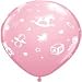 Qualatex 11 Round Passortedel Assorted Balloon (Multi-Pack 100)