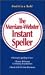 The Merriam-Webster Instant Speller
