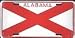 Search : Alabama State Flag License Plate