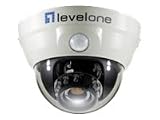 LevelOne FCS-3051 Farb/Tag und Nacht Netzwerkkamera Kuppel 12 V/PoE