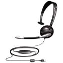 Sennheiser - PC25 - micro et casque mono oreillette - Skype certified - version USB avec carte son int&eacute;gr&eacute;e