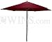 Burgundy Market Umbrella - 9 