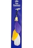 Lsu Tigers Team Color Feather Hair Clip