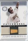 2003 Fleer Patchworks Game-Worn Patch Level 2 Dual #EC - Eric Chavez/100