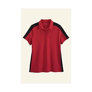 Women's Plus Size DriLite Mesh Golf Polo Shirt
