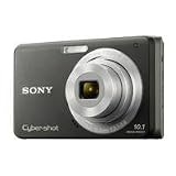 Sony Cybershot DSC W180 10.1MP Digital Camera with 3x SteadyShot Stabilized Zoom and 2.7 inch LCD (Black)