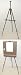 Black Deluxe Aluminum Field Easel