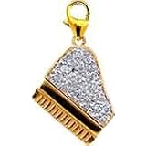 Buy Piano, 14K Gold Diamond Charm by EZ Charms