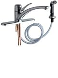 Tools & Hardware : Chicago Faucets 2301-8CP Marathon Deck Mounted Fitting w/Spray