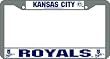 Kansas City Royals Chrome License Plate Frame - SET OF 6 - Sports Merchandise