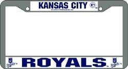 Kansas City Royals Chrome License Plate Frame - SET OF 6 - Sports Merchandise