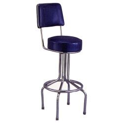 Classic Longneck Bar Stool with Back