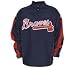 Atlanta Braves Cool Base Gamer Jacket by Majestic (Adult XX-Large)