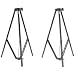 Manfrotto 032BASEBSET Bases for Autopole Displays - Set of 2 (Black)