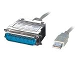 ROLINE USB KonverterKabel USB nach IEEE 1284 Centronics 1,8m