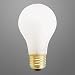 SHATTERPROOF LIGHT BULB 60 WATTS 10,000 HOURS LIGHT BULB ROUGH SERVICE LONG LIFE INCANDESCENT BULB 130 VOLTS"
