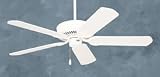 Emerson Ceiling Fans CF755HTW Designer Fan - Heavy Textured white Traditional Indoor Fan 50 Span