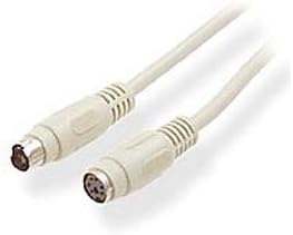 Ps2 6-Pin Mini Din Extension Cable F/M 25Ft