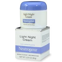 Neutrogena Light Night Cream, 2.25 Ounce (Pack of 2)
