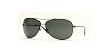 Ray-Ban RB 3272 006 Matte Black Sunglasses With Crystal Green Lenses- 58mm