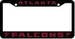 Atlanta Falcons Chrome License Plate Frame - SET OF 6 - Sports Merchandise