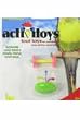 JW Pet Company Insight Foot Toy Flower And Roller Small Bird Toy Assorted Colors
