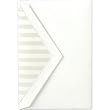 Pearl White Kent Envelopes with Stripe Liner