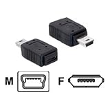 DeLOCK adaptateur USB mini prise m�le > USB micro-B livre - 65155par DeLOCK