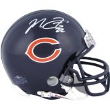 MATT FORTE CHICAGO BEARS SIGNED AUTOGRAPHED MINI HELMET MATCHING HOLOGRAMS NUMBERS AND COA
