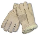 Fleece Pile Lining, Premium Grade, Seams-Out, Keystone Thumb, Medium [PRICE is per DOZEN]