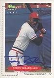 Terry Bradshaw, Savannah Cardinals - Cardinals Affiliate, 1991 Classic Best Autographed Card