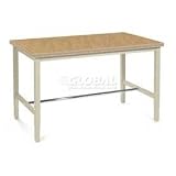 60 X 30 Safety Edge Work Bench- Shop Top Tan