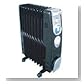 加湿オイルヒーター 10畳 加湿機能搭載 1台2役 オイルラジエターヒーター 電気代節約型のS字ライン オイルヒーター