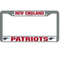 New England Patriots NFL Chrome License Plate Frame