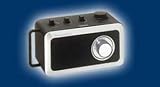 TEAC R1 Premium Edition AM/FM Mono Radio (Black)
